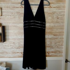 Plus size black dress